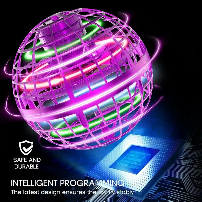 Tikduck Uçan Küre Topu ve Sihirli Değnek - Mor