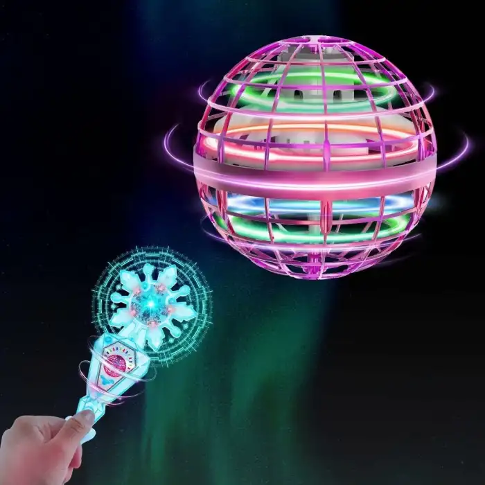 Tikduck Uçan Küre Topu ve Sihirli Değnek - Pembe