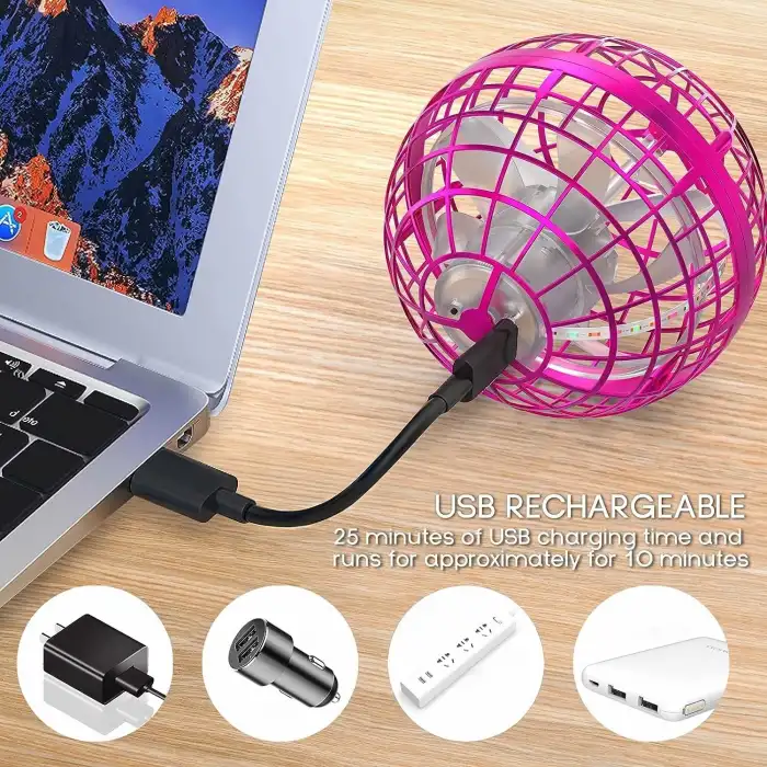 Tikduck Uçan Küre Topu ve Sihirli Değnek - Pembe