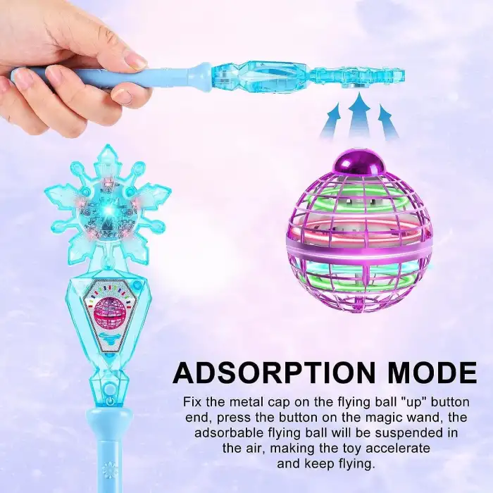 Tikduck Uçan Küre Topu ve Sihirli Değnek - Pembe