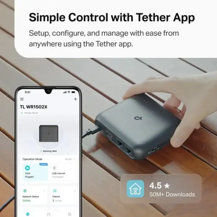 TP-Link Akıllı WiFi 6 Yönlendirici (Archer AX10)