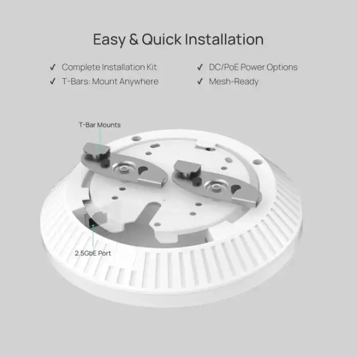 TP-Link EAP610 Ultra İnce Kablosuz Erişim Noktası AX1800