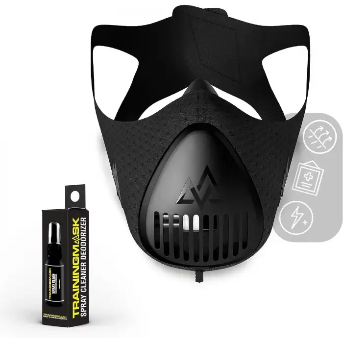 TRAININGMASK Egzersiz Eğitim Maskesi 3.0  - Sprey Temizleme