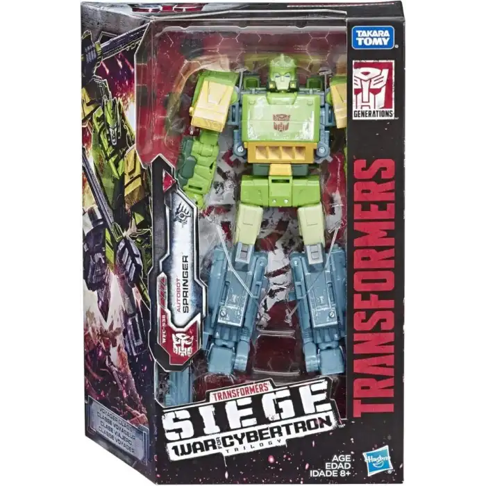 Transformers Toys Generations War for Cybertron Voyager Wfc-S38 Autobot Springer Figürü