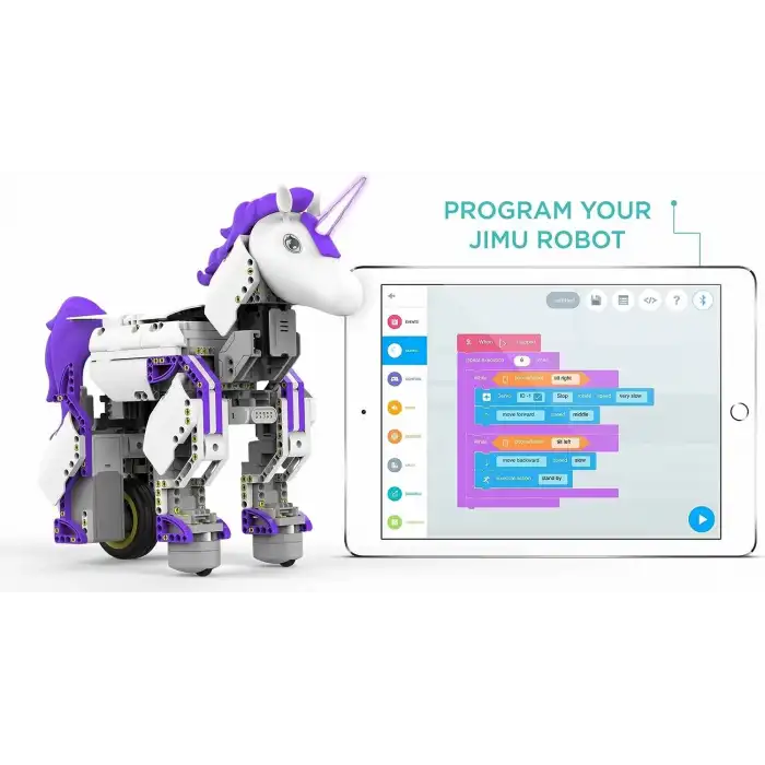 UBTECH Efsanevi Serisi: Unicornbot Kiti -  Kodlama Kök Öğrenme Seti