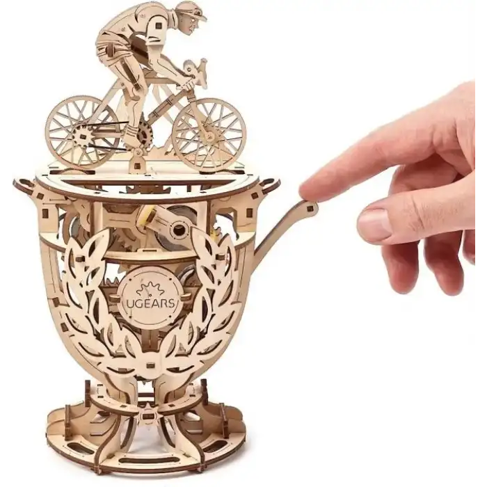 Ugears 3 Boyutlu Puzzle Bisikletçi