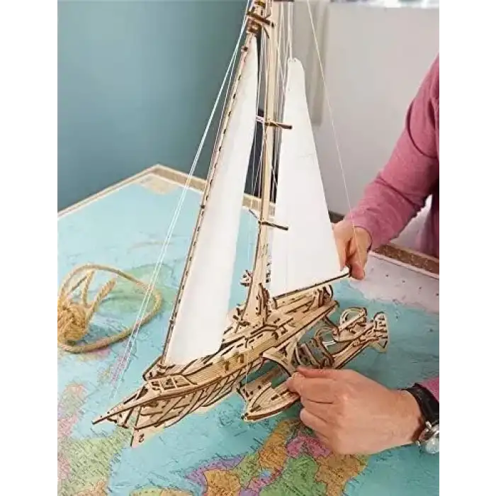 Ugears 3 Boyutlu Puzzle Yelkenli