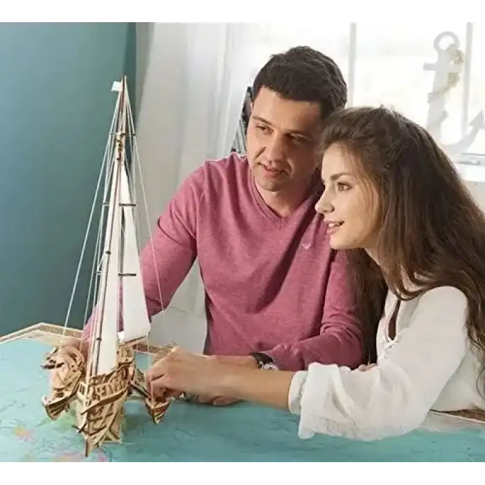 Ugears 3 Boyutlu Puzzle Yelkenli