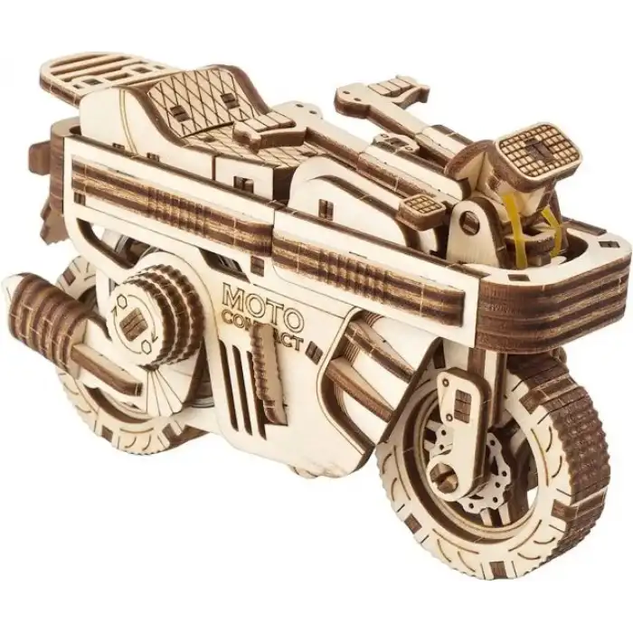 Ugears Motosiklet Ahşap Puzzle