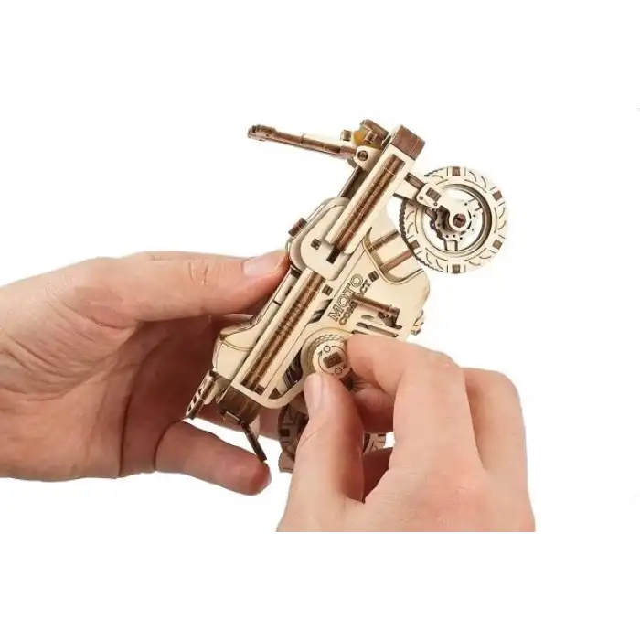 Ugears Motosiklet Ahşap Puzzle