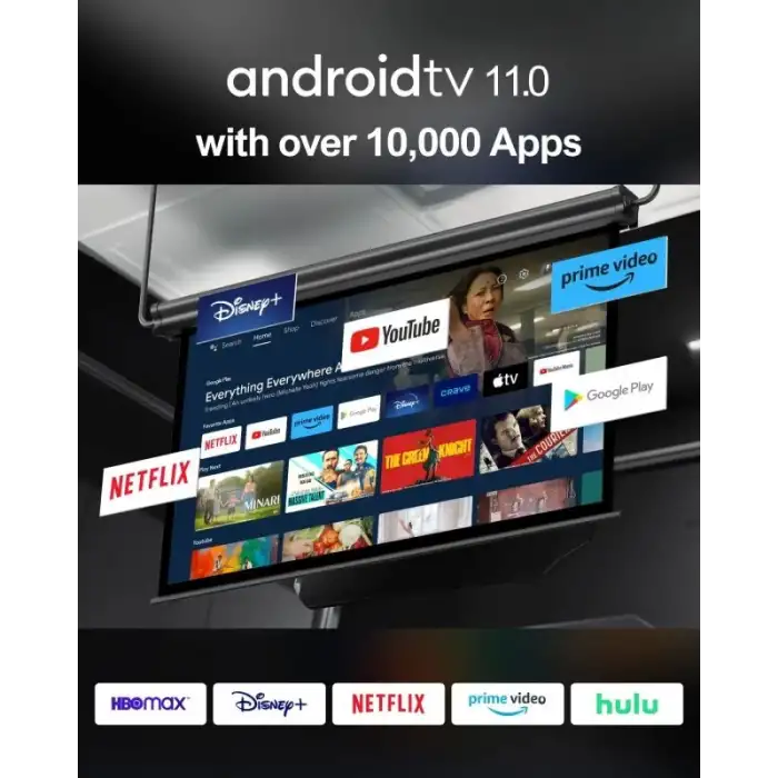 ULTIMEA Projektör 4K 1000 ANSI Lümen Poseidon E40