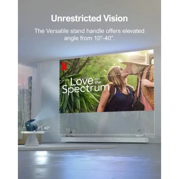 ULTIMEA Projektör 4K 1000 ANSI Lümen Poseidon E40