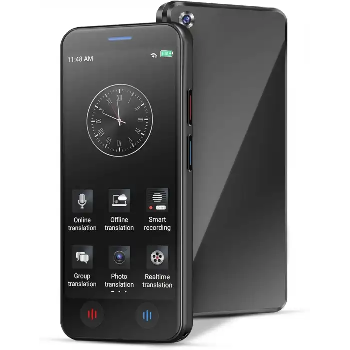 Uluck Taşınabilir Tercüman Cihazı ChatGPT Ai Voice Anında İki Yönlü 139 Dil