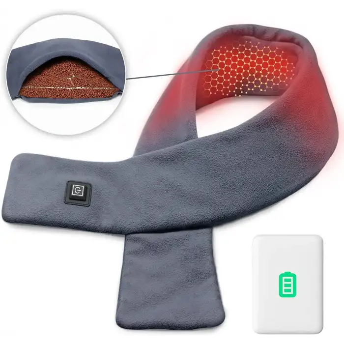 UTK Boyun Isıtma Yastığı, Uzak Kızılötesi Kablosuz Isıtma Yastığı - Gri