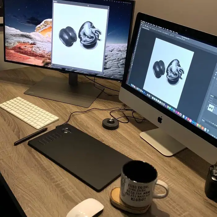 VEIKK A15 10x6 Inc Çizim Tableti, 12 Kısayol Tuşlu - Gri