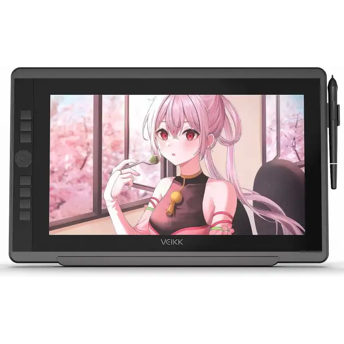 VEIKK VK1560PRO 15.6 Inc Kalemli Ekran, IPS HD Grafik Çizim Monitörü