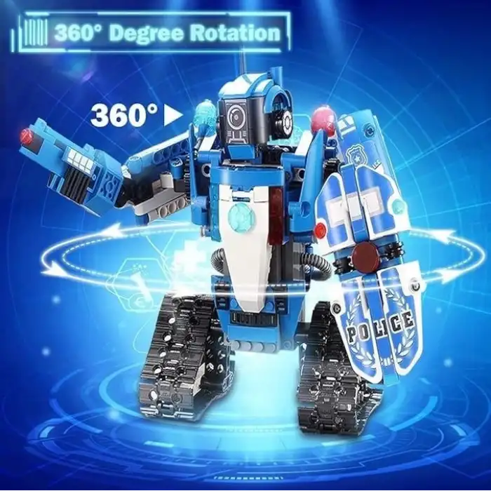 VERTOY Uzaktan Kumandalı Pilli Robot Yapım Seti