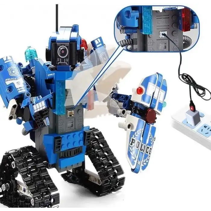 VERTOY Uzaktan Kumandalı Pilli Robot Yapım Seti