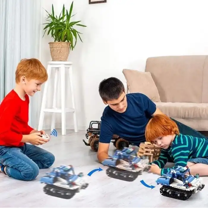 VERTOY Uzaktan Kumandalı Pilli Robot Yapım Seti