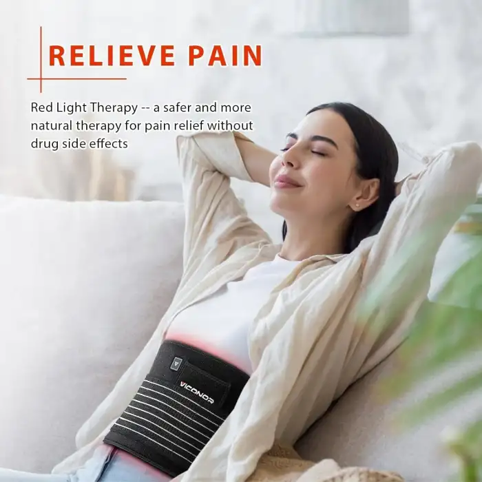 Viconor Vücut Konforu için Kırmızı Işık Terapi Kemeri