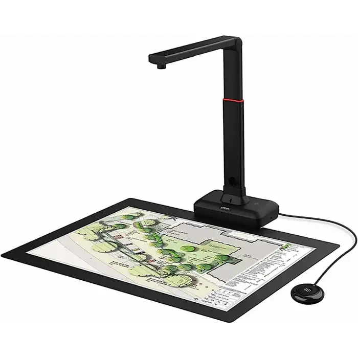 VIISAN S21 Geniş Format Kitap ve Belge Tarayıcı, 27MP Çözünürlük