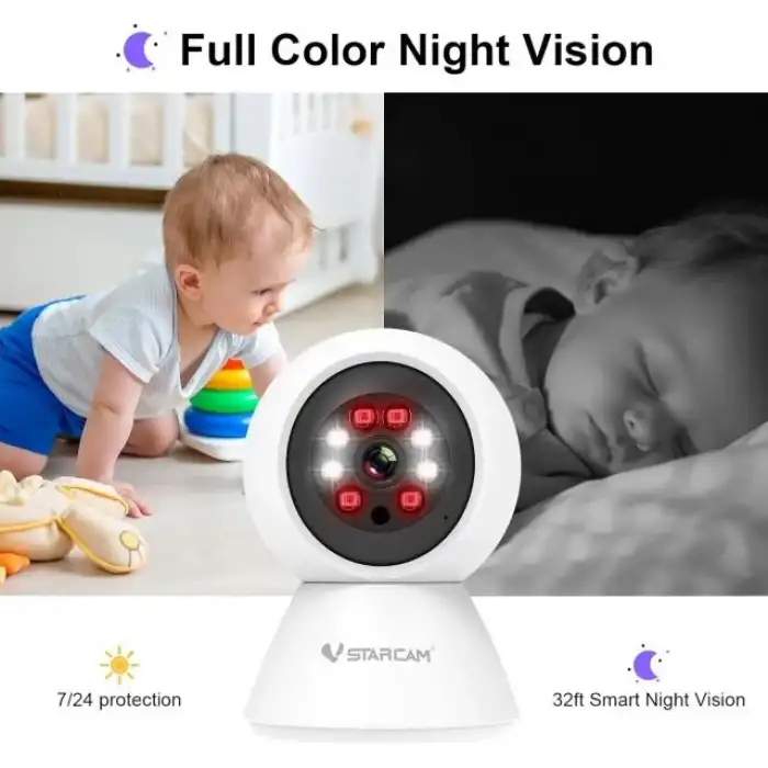 VSTARCAM 3MP İç Mekan Ev Güvenlik Kamerası