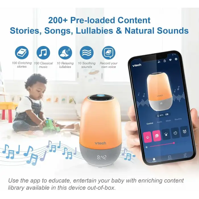 VTech BC8313 V-Hush Rahatlatıcı Uyku Eğitmeni