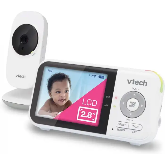 VTech VM819 Videolu Bebek Monitörü - 19 Saat Pil Ömrü - 2.8 Inc Ekran