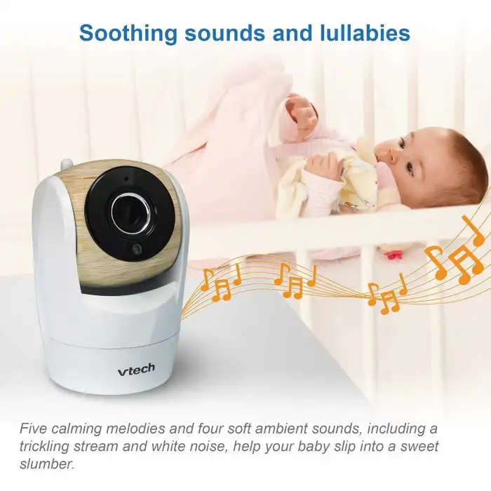 VTech VM919HD Pil Destekli Video Monitörü - 15 Saat Video Akışı, 7 Inc