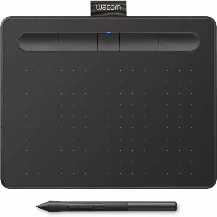 Wacom Intuos Küçük Bluetooth Grafik Çizim Tableti - Siyah