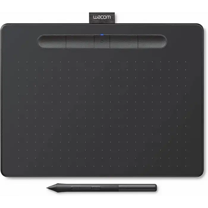 Wacom Intuos Orta Boy Bluetooth Grafik Çizim Tableti - Siyah
