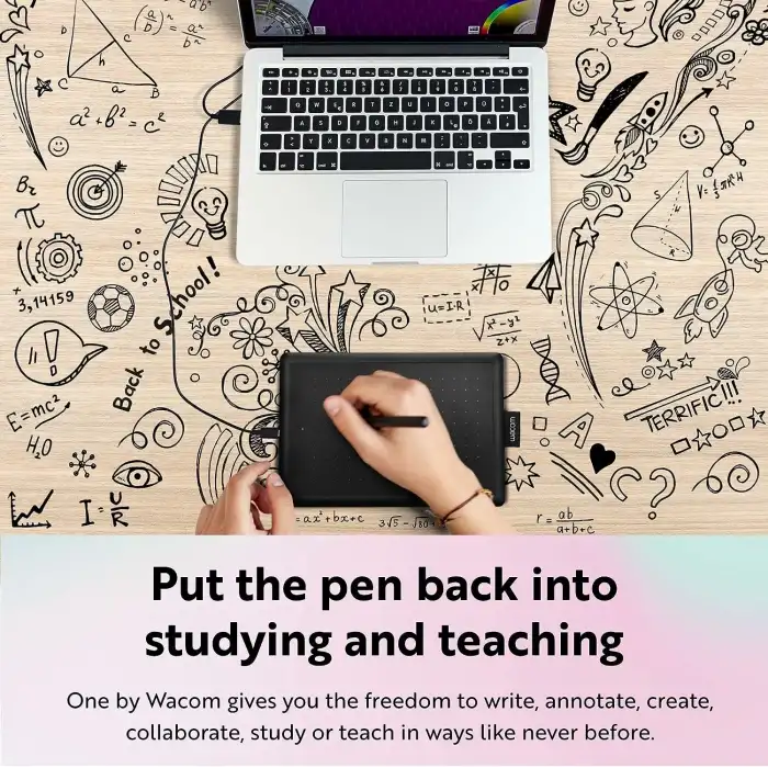 Wacom One Küçük Grafik Çizim Tableti 8.3 x 5.7 Inc