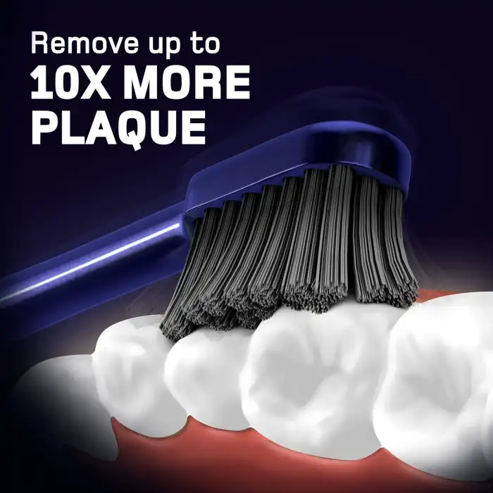 Wagner Stern Ultrasonik Beyazlatma 8 Fırça Başlıklı Diş Fırçası - Mavi