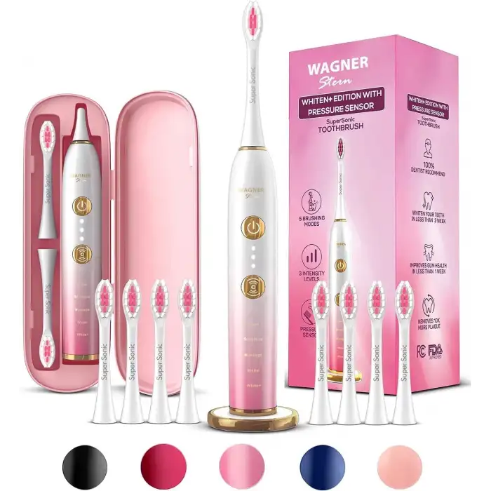 Wagner Stern WHITEN+ Sürümü. Akıllı Elektrikli Diş Fırçası - Manolya