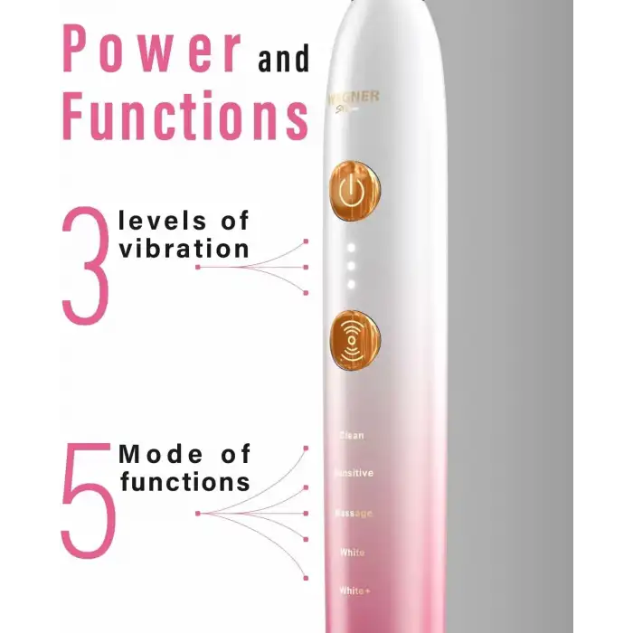 Wagner Stern WHITEN+ Sürümü. Akıllı Elektrikli Diş Fırçası - Manolya