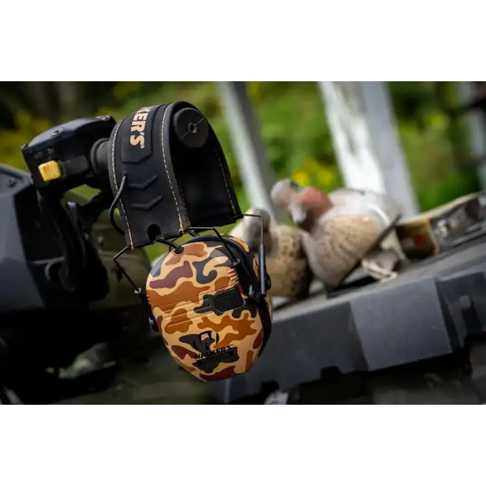 Walkers Razor Slim Ultra Düşük Profilli Kompakt Tasarımlı Kulaklık - Ördek Kamuflajı