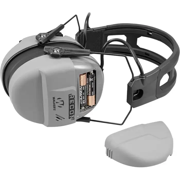 Walkers Recon IPX4 Dayanıklı Atış İşitme Korumalı Dijital Kulaklıklar - Gri