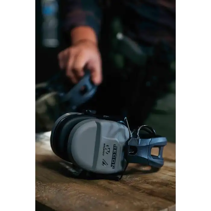 Walkers Recon IPX4 Dayanıklı Atış İşitme Korumalı Dijital Kulaklıklar - Gri