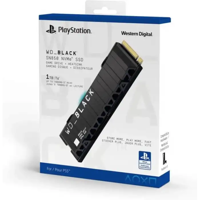 WD_BLACK 1 TB PS5 Konsolları için Soğutuculu SSD
