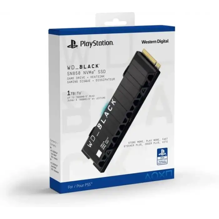 WD_BLACK 1 TB PS5 Konsolları için Soğutuculu SSD