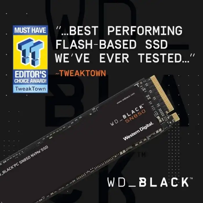WD_BLACK 1 TB SN850 NVMe Dahili Oyun SSD Kartı
