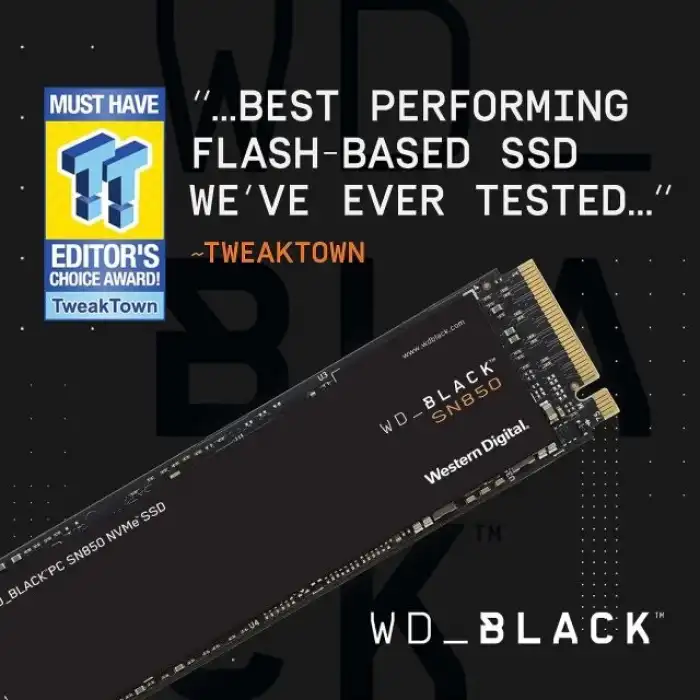 WD_BLACK 1 TB SN850 NVMe Dahili Oyun SSD Kartı