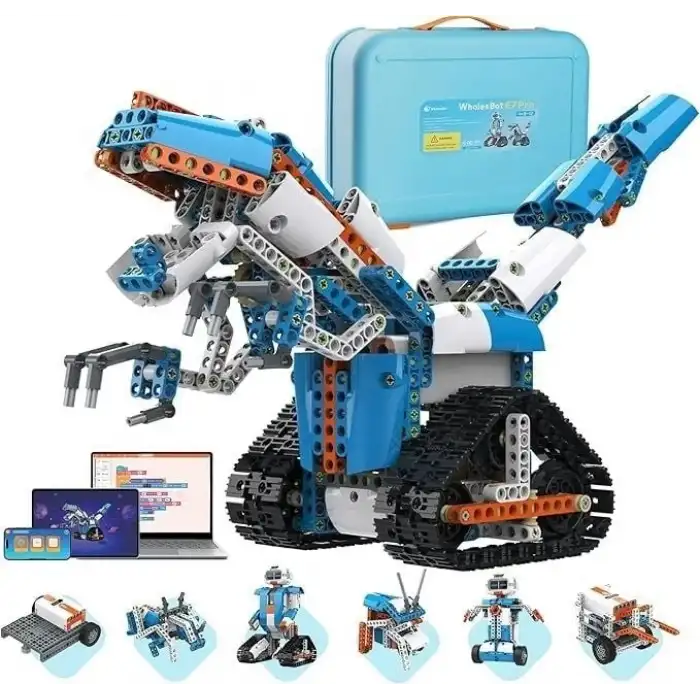 WhalesBot 8+ Yaş  E7 Pro Kodlama Robotu Kodlama Destek Kontrol Cihazı