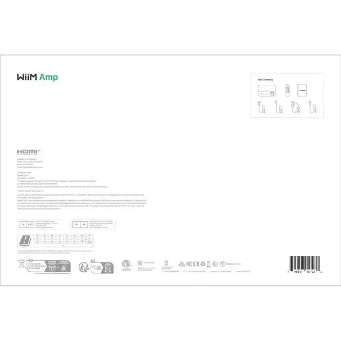 WiiM Amp: Çok Odalı Yayın Amplifikatörü - Chromecast