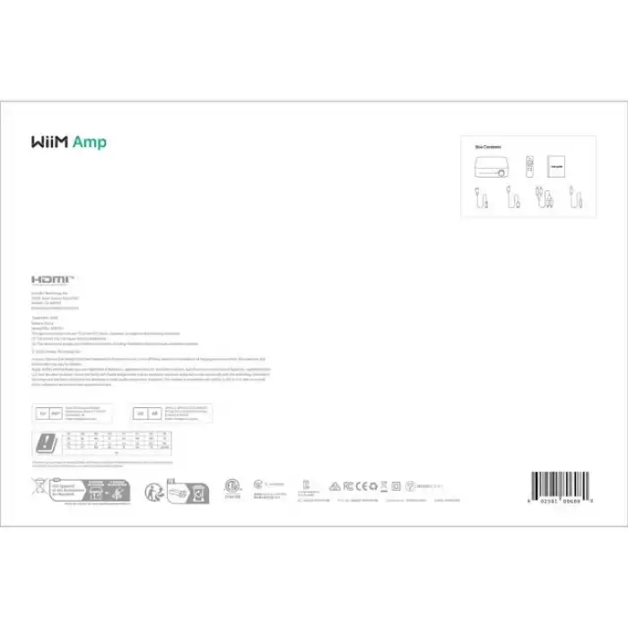 WiiM Amp: Çok Odalı Yayın Amplifikatörü - Chromecast