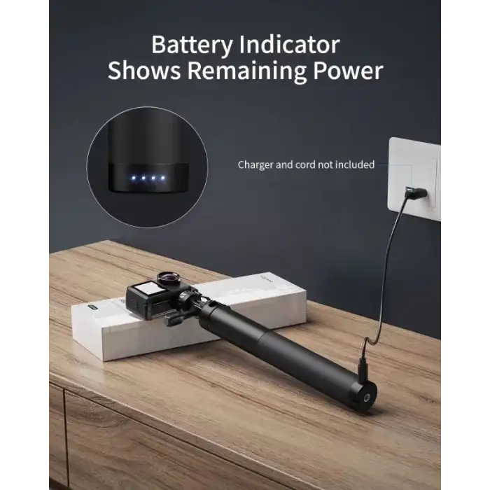 WOLFANG GB2200 Şarj Edilebilir Selfie Çubuğu