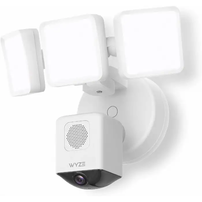 Wyze Floodlight Camera Pro, 2K HD Dış Mekan Güvenlik Kamerası - Beyaz