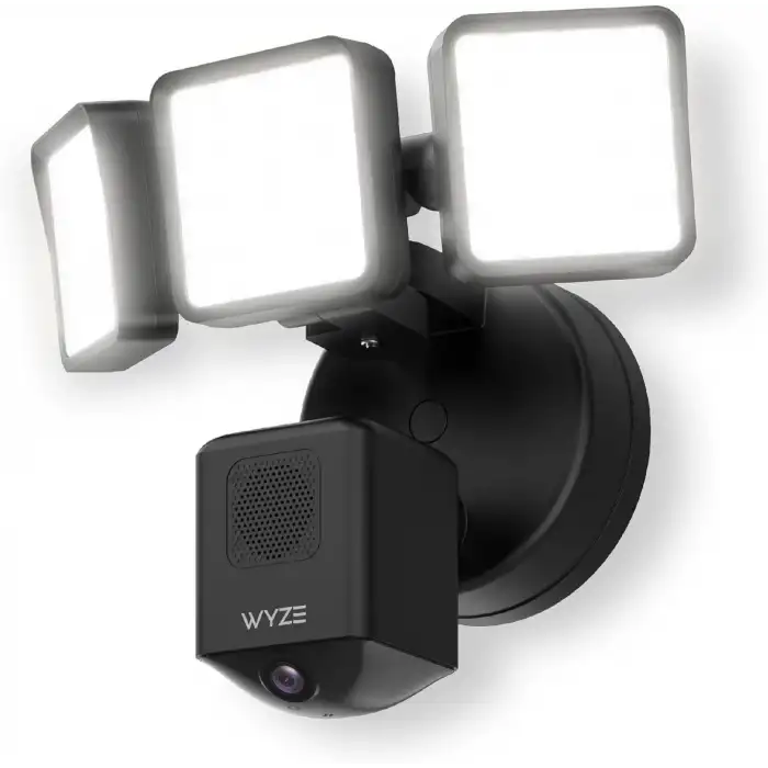 Wyze Floodlight Camera Pro, 2K HD Dış Mekan Güvenlik Kamerası - Siyah