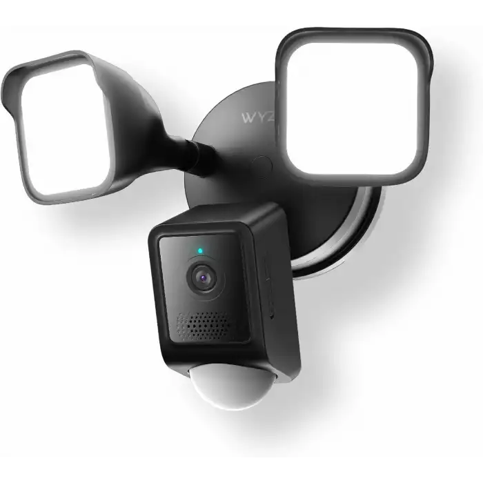 Wyze Floodlight Kamera v2, 2K HD Dış Mekan Güvenlik Kamerası - Siyah