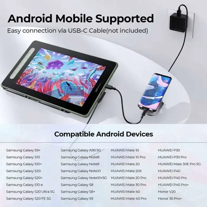 XP-Pen Artist 10 2.Gen, Bilgisayar Grafik Çizim Tableti - 10 Inc - Yeşil